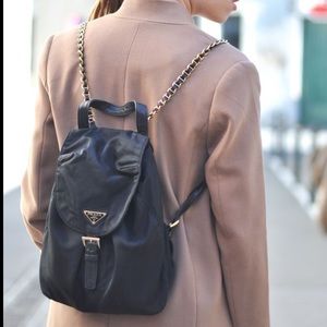 Authentic Vintage Prada Tessuto Mini Backpack
